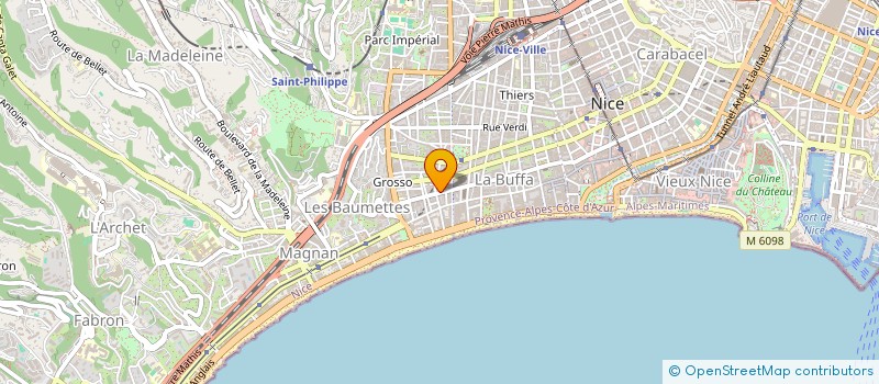 localisation de l'entreprise ECOUTE LAPIN à NICE