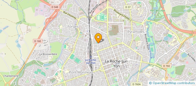 localisation de l'entreprise ECOUTE PARENT  LA ROCHE-SUR-YON