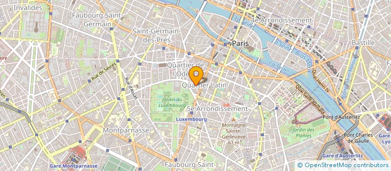 localisation de l'entreprise ECOUTEZ VOIR à PARIS