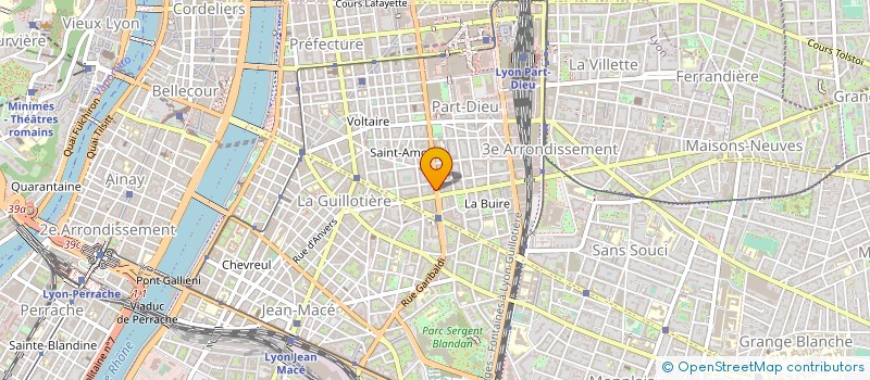 localisation de l'entreprise ECOUTONS LYON  LYON