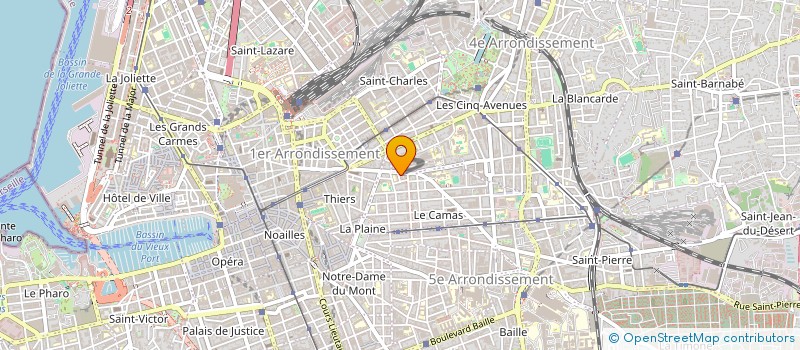 localisation de l'entreprise ECOUTONS VOIR à MARSEILLE