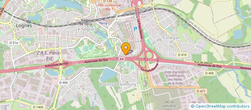 localisation de l'entreprise ECOVAL ENVIRONNEMENT  TORCY