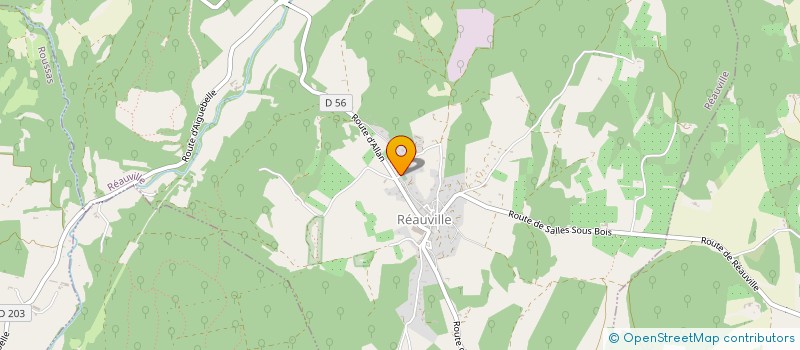 localisation de l'entreprise ECOVAN  REAUVILLE