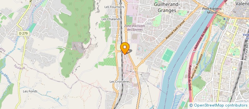 localisation de l'entreprise ECOVER RENO à GUILHERAND-GRANGES