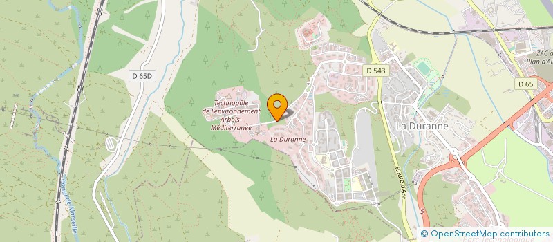 localisation de l'entreprise ECOVIA à AIX EN PROVENCE