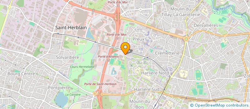 localisation de l'entreprise ECOVIDA  SAINT-HERBLAIN