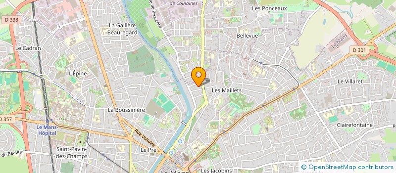 localisation de l'entreprise ECOVIVRE LIFE à LE MANS
