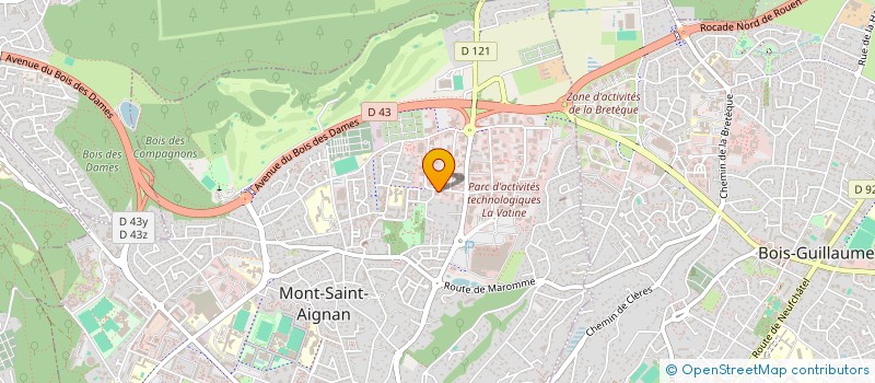 localisation de l'entreprise ECOVOLTIC  MONT-SAINT-AIGNAN