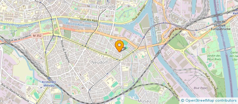 localisation de l'entreprise ECOVTC à STRASBOURG