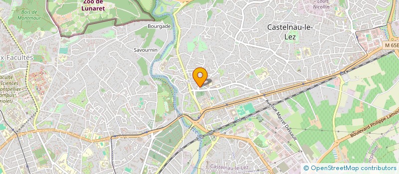 localisation de l'entreprise ECOW à MONTPELLIER