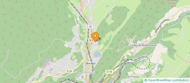 localisation de l'entreprise ECOWORLD 2000  MORBIER