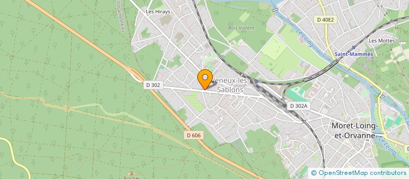 localisation de l'entreprise ECP GUYARD GONORD BRETEL THERY à MORET-LOING-ET-ORVANNE