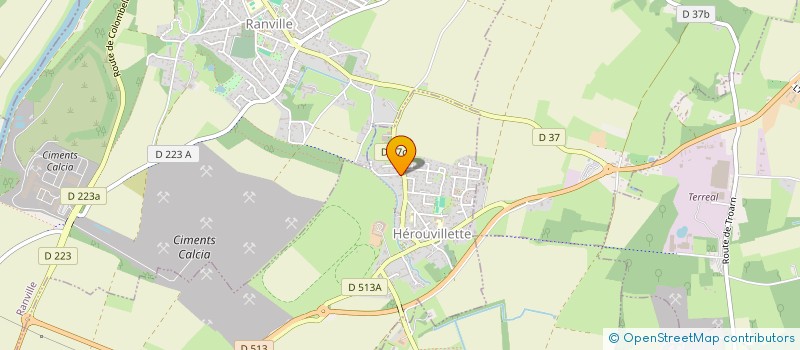 localisation de l'entreprise ECP SPORT à HEROUVILLETTE
