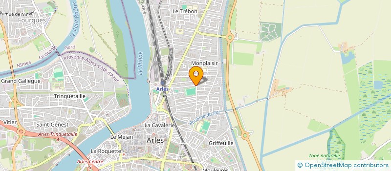 localisation de l'entreprise ECPMOTO à ARLES