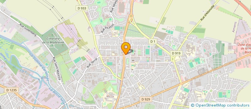 localisation de l'entreprise ECPP RENOVATION & CONSTRUCTION  AMIENS