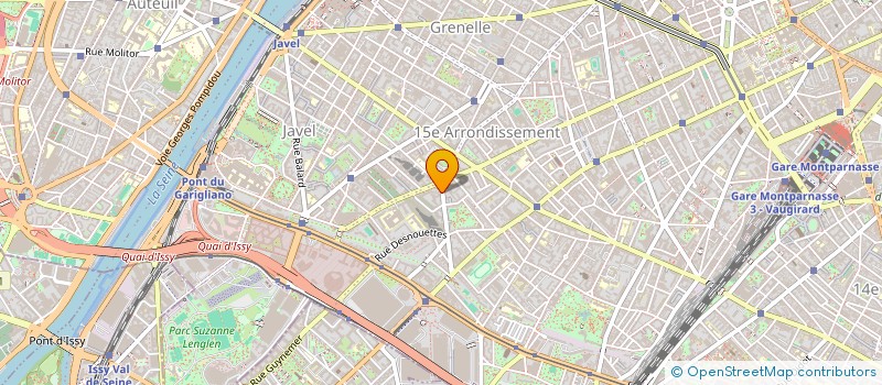 localisation de l'entreprise ECR  PARIS