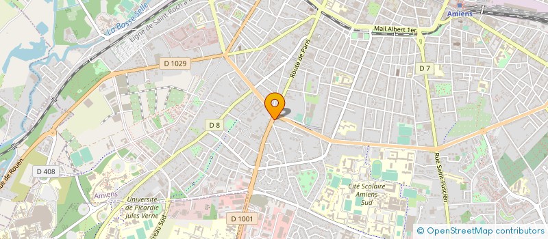 localisation de l'entreprise ECR à AMIENS