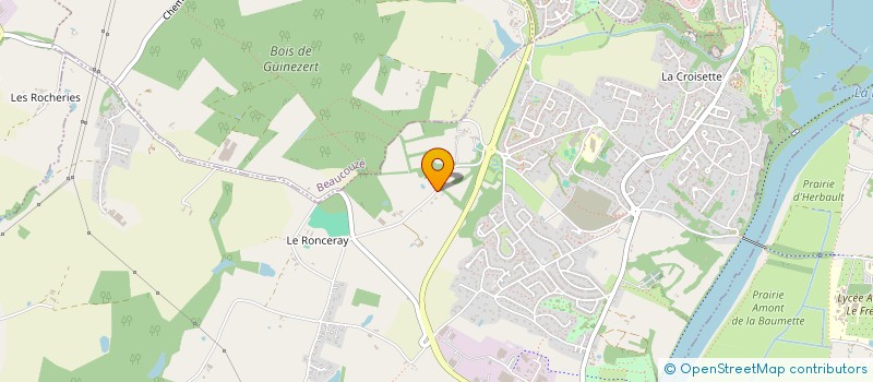 localisation de l'entreprise ECR PRESTA  BOUCHEMAINE