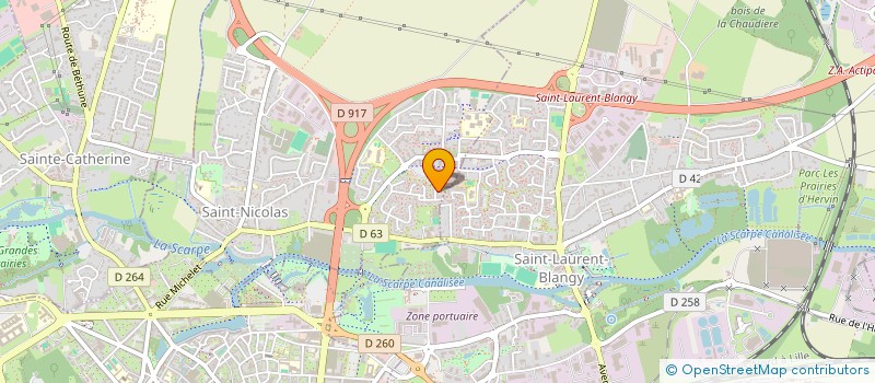 localisation de l'entreprise ECRAN LIBRE  DAINVILLE