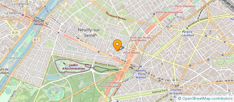 localisation de l'entreprise ECRAN TOTAL à NEUILLY-SUR-SEINE