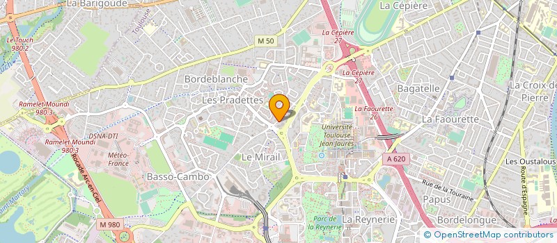 localisation de l'entreprise ECRANSUD DISTRIBUTION à TOULOUSE