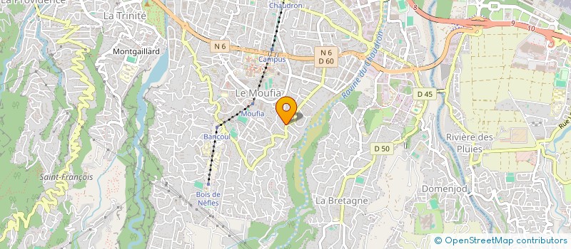 localisation de l'entreprise ECRIN DE DOUCEUR à SAINT-DENIS
