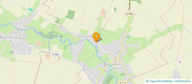 localisation de l'entreprise ECRIN DE L'ECAILLON à SOMMAING