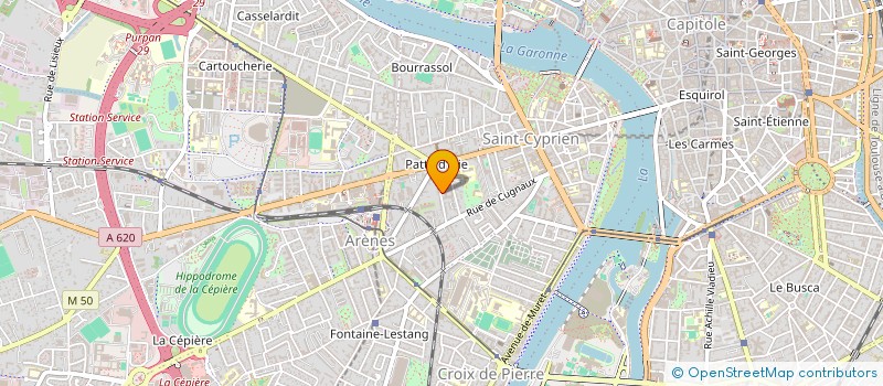 localisation de l'entreprise ECRIN TERROIR  TOULOUSE