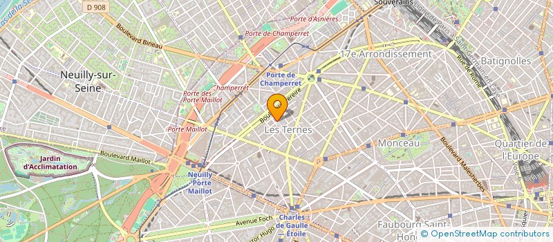 localisation de l'entreprise ECRIRE à PARIS