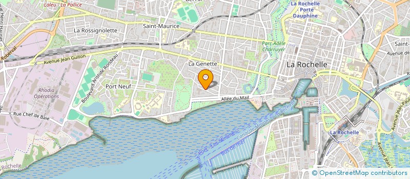 localisation de l'entreprise ECRIRE ET PLUS à LA ROCHELLE
