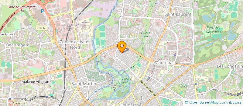 localisation de l'entreprise ECRIRE POUR RACONTER à RENNES