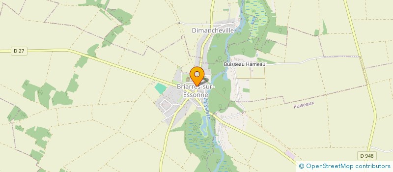 localisation de l'entreprise ECRIRETVOIR à BRIARRES-SUR-ESSONNE