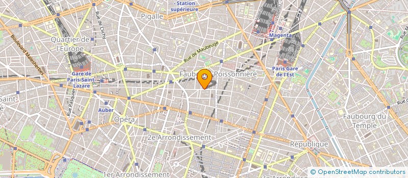 localisation de l'entreprise ECRIT PIERRE DUCLOS à PARIS