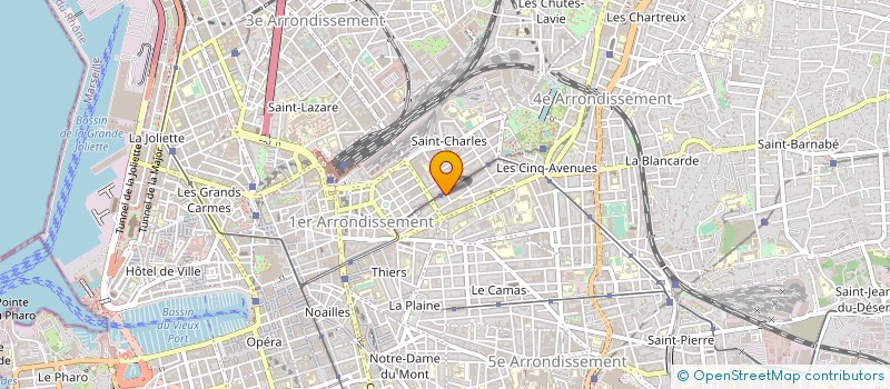 localisation de l'entreprise ECRITS ET VOIX à MARSEILLE