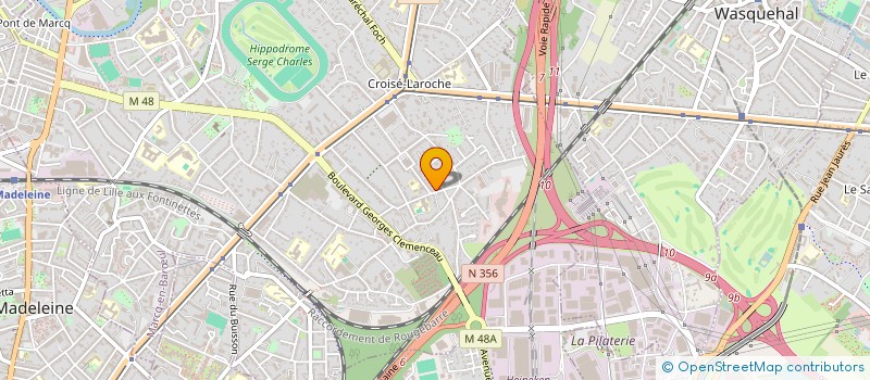 localisation de l'entreprise ECRIVAINS DES HAUTS-DE-FRANCE à MARCQ-EN-BARŒUL