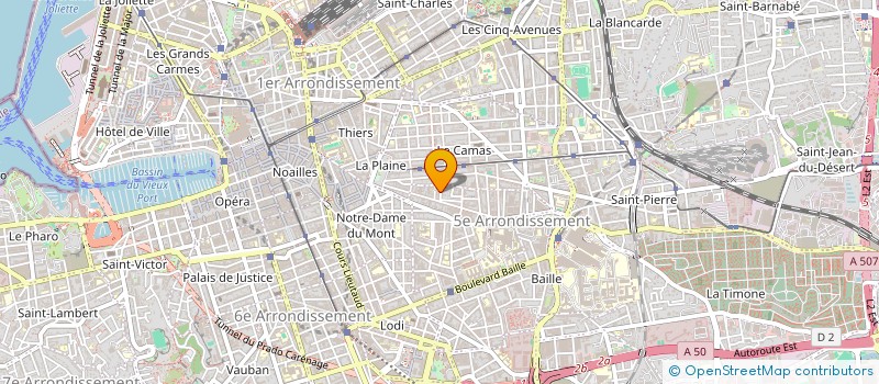 localisation de l'entreprise ECRIVAINS ET ECRIVAINES A MARSEILLE à MARSEILLE