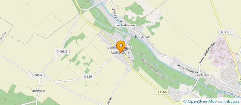 localisation de l'entreprise ECROSNES SPORT 90 à ECROSNES