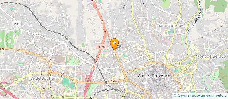 localisation de l'entreprise ECRP à AIX-EN-PROVENCE