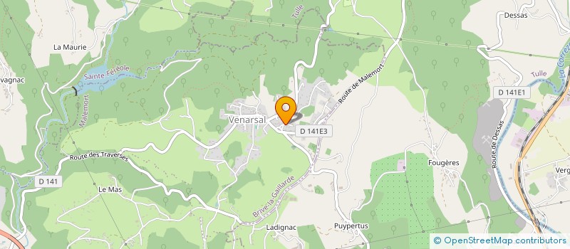 localisation de l'entreprise ECS à MALEMORT