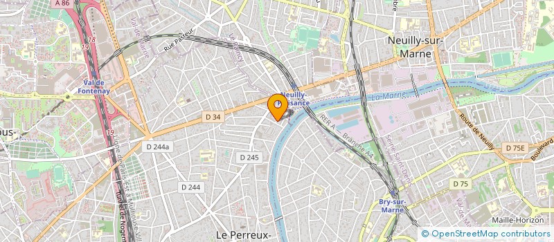 localisation de l'entreprise ECS CONSULTING à NEUILLY-PLAISANCE