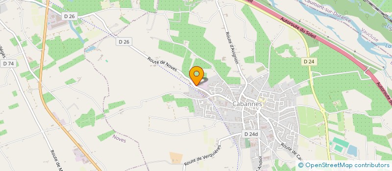 localisation de l'entreprise ECS DIAGNOSTICS IMMOBILIERS SARL  CABANNES