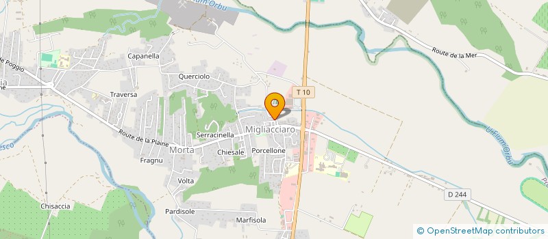 localisation de l'entreprise ECS ESPACE CORSE SECURITE à PRUNELLI-DI-FIUMORBO