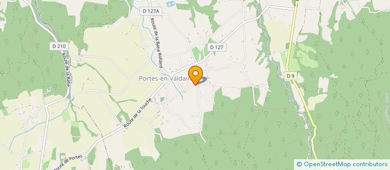 localisation de l'entreprise ECS HABITAT  LA BEGUDE DE MAZENC