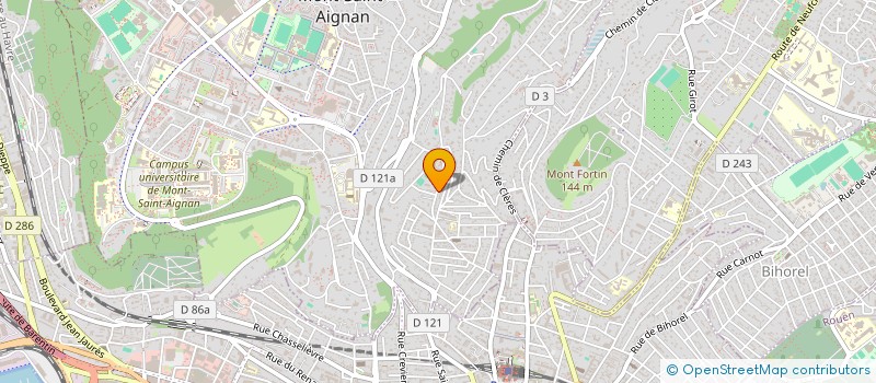 localisation de l'entreprise ECS LEPICARD à MONT-SAINT-AIGNAN