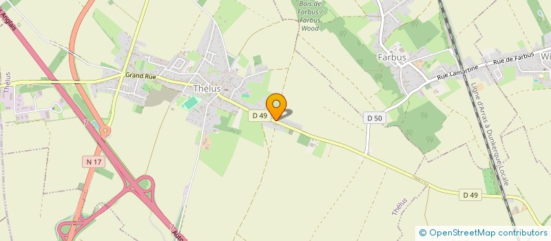 localisation de l'entreprise ECSB  THELUS