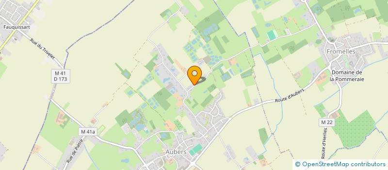 localisation de l'entreprise ECSCN à AUBERS