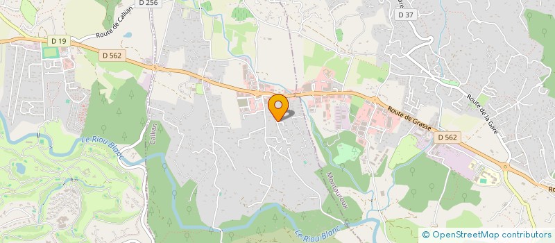 localisation de l'entreprise ECSD  CALLIAN