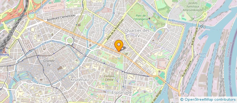 localisation de l'entreprise ECSE EXPERTISE CONSEIL ET STRATEGIE DE L'ENTREPRISE DEVELOPPEMENTS  GERARDMER