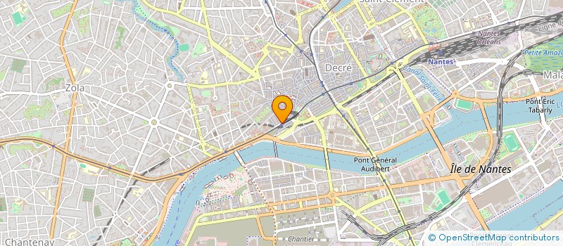 localisation de l'entreprise ECSH PATRIMOINE  NANTES