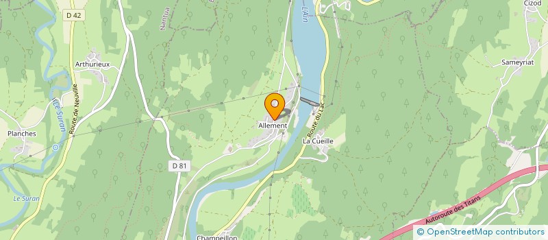 localisation de l'entreprise ECSOLYSA  PONCIN